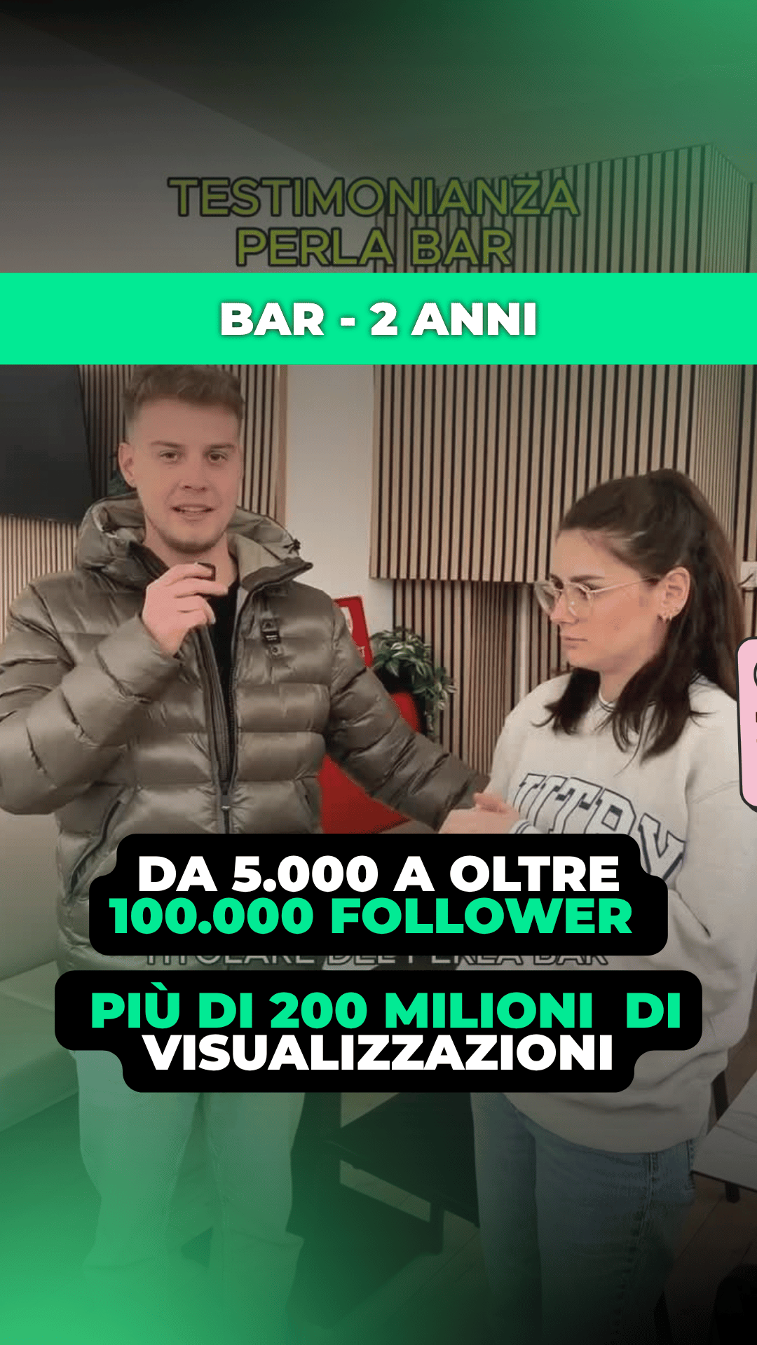 Bar — 2 anni